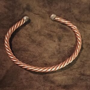 Twisted Copper Bracelet
